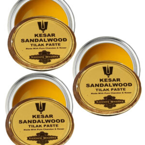 Kesar Sandalwood Tilak 3*30g,100%Pure Luxury Quality Kesar Chandan Stick Tika