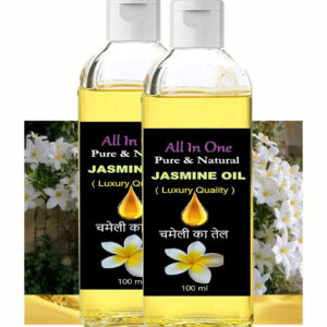 Pack of 2 Luxury Jasmin Pooja Oil 100ml Perfect for Pooja Rituals, and Daily Use